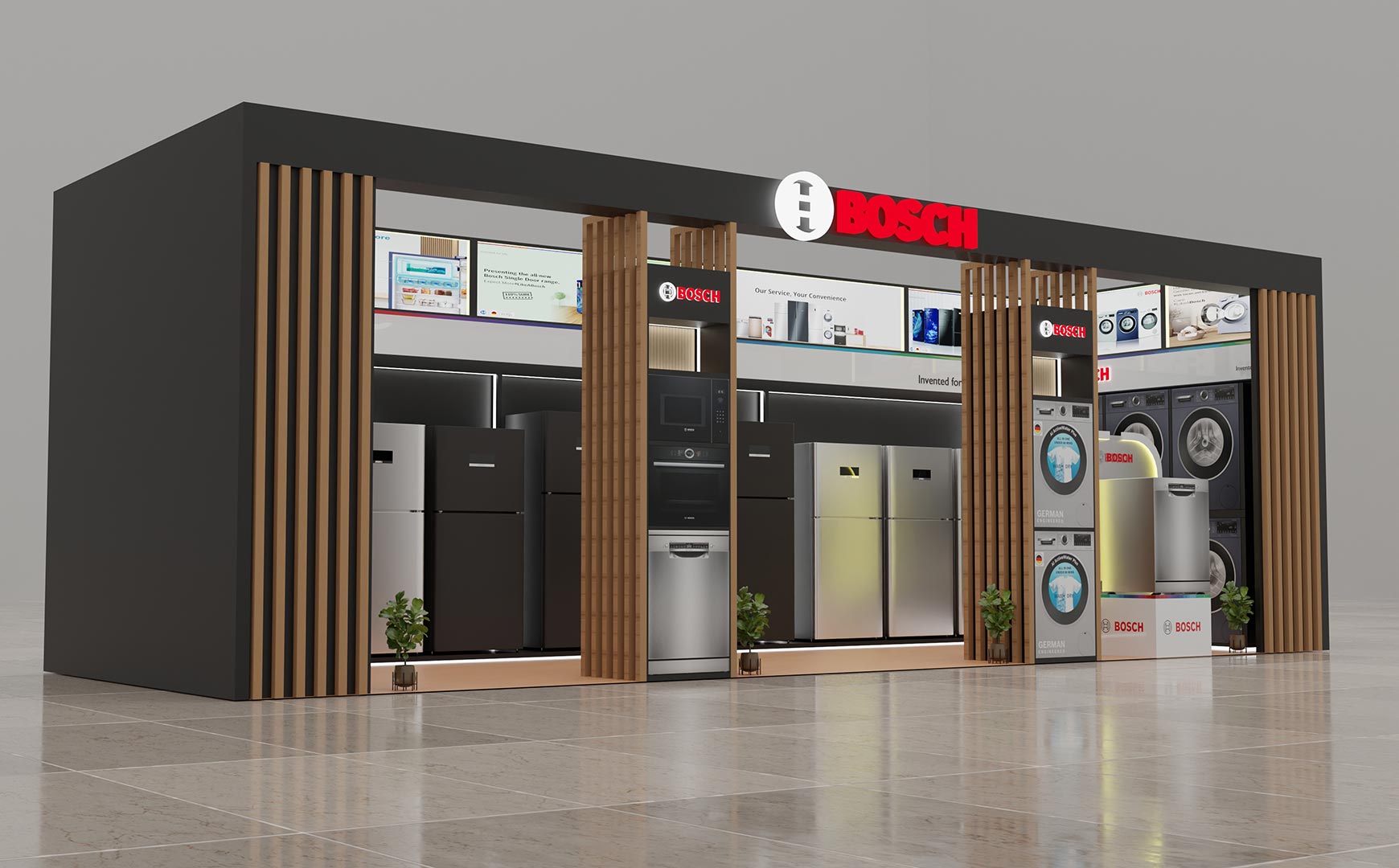 Brand display interior